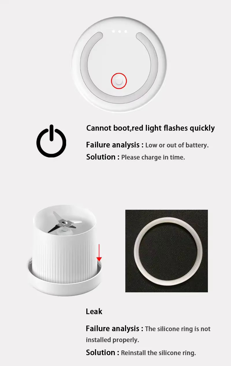 BATIDORA PORTÁTIL 🍉🍇