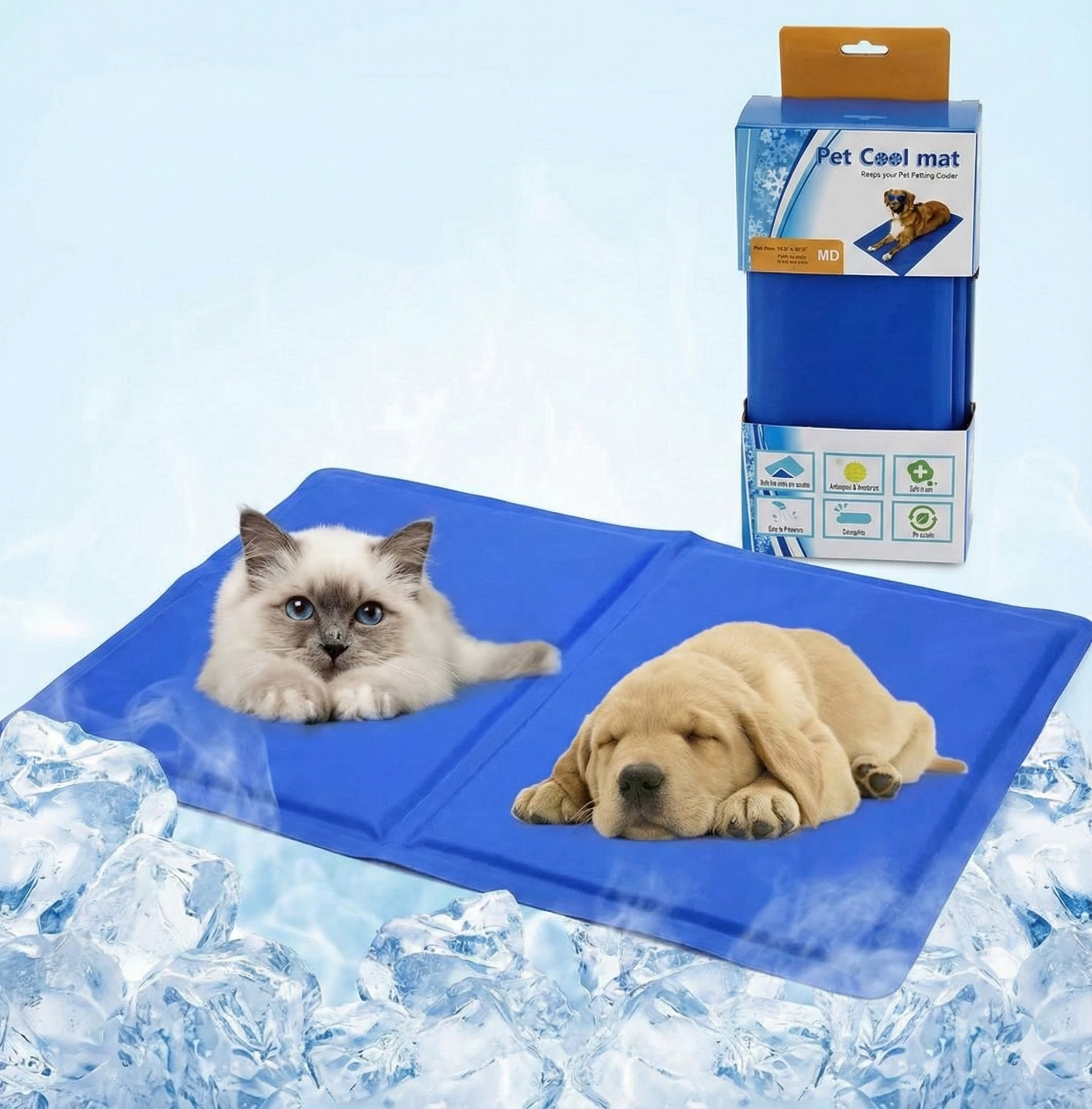 Manta Refrigerante Para Mascota 40x50