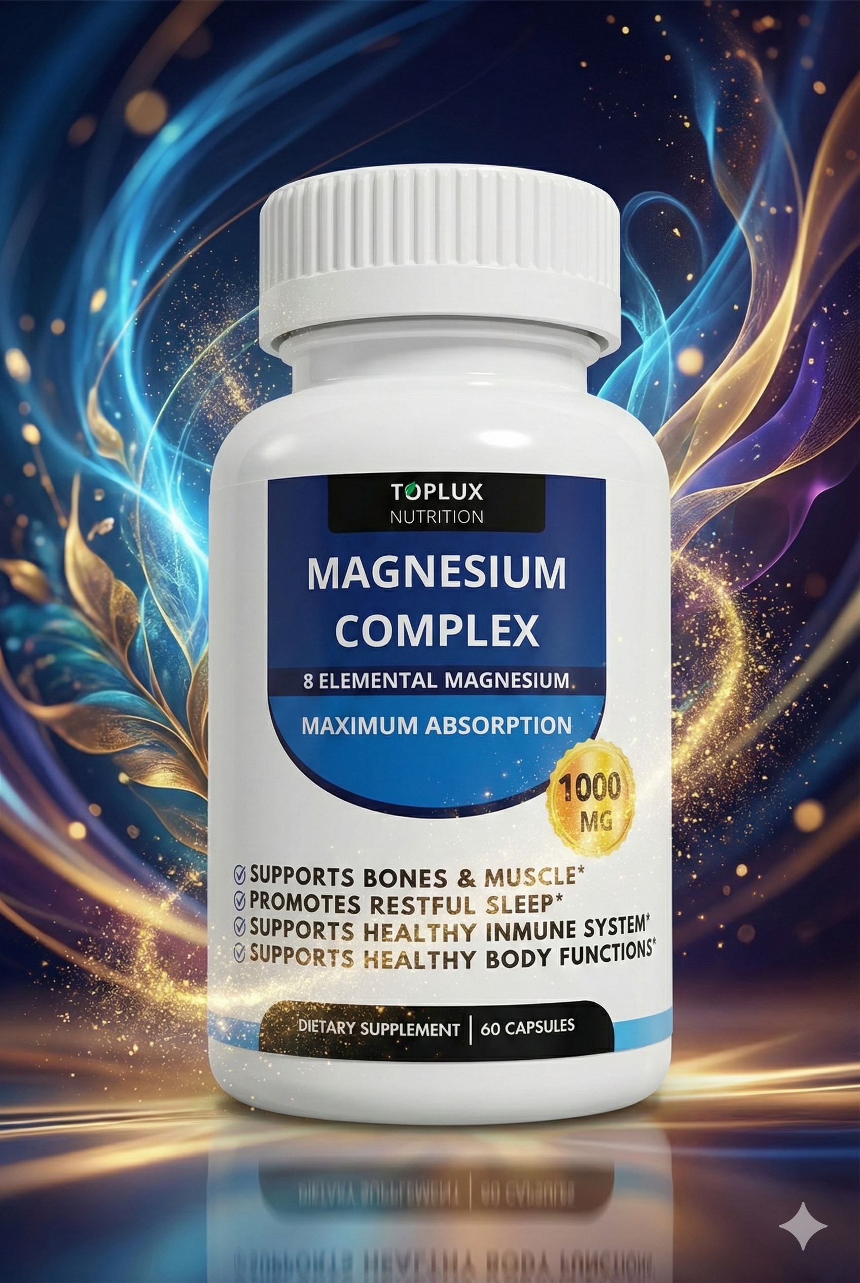 MAGNESIO COMPLEX 8 ELEMENTAL 1000 mg